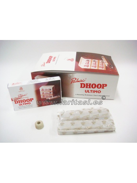 Incenso Padmini Dhoop Sticks Ultimo series Original (Pack 12 caixas x 15 stick)